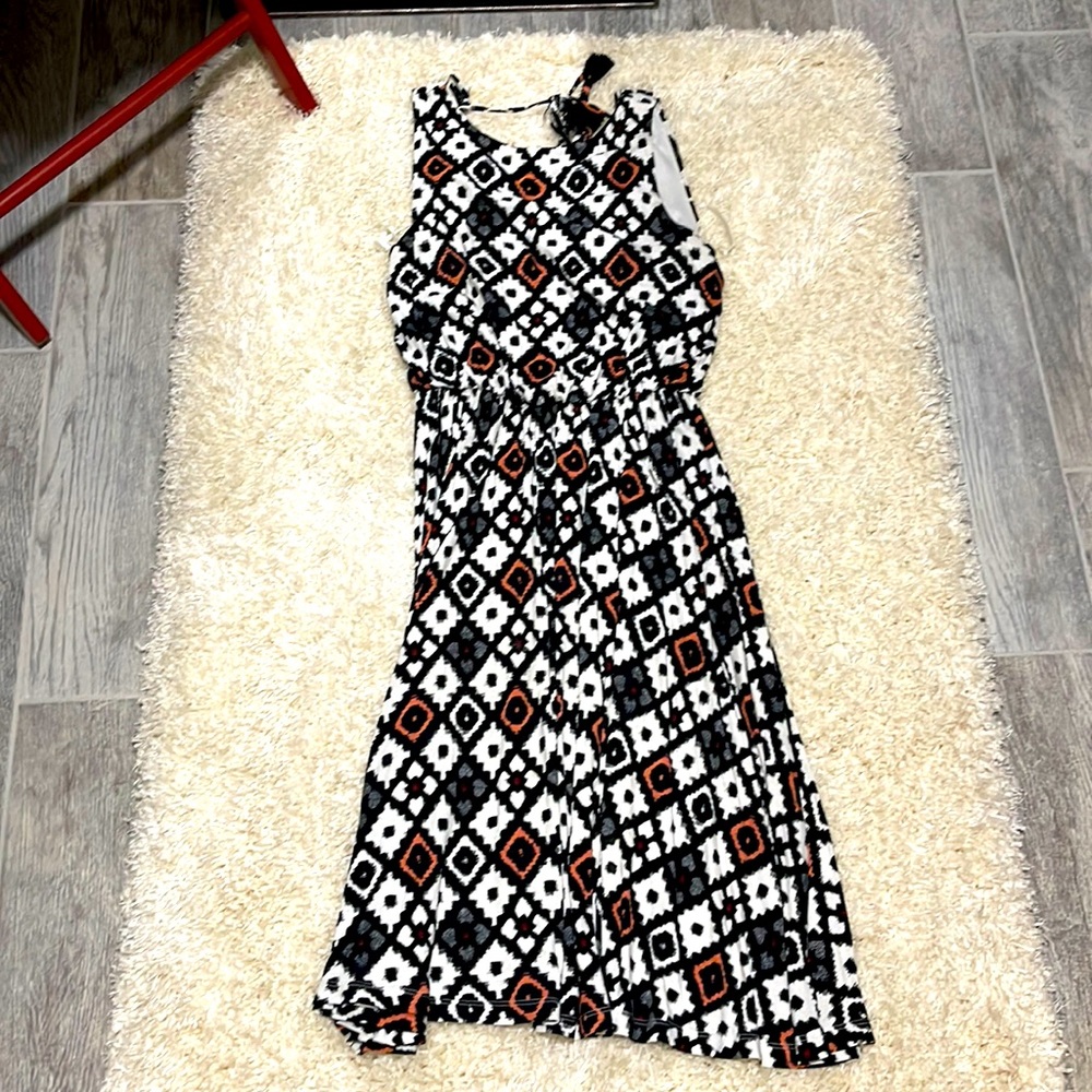 Summer short sleeve dress